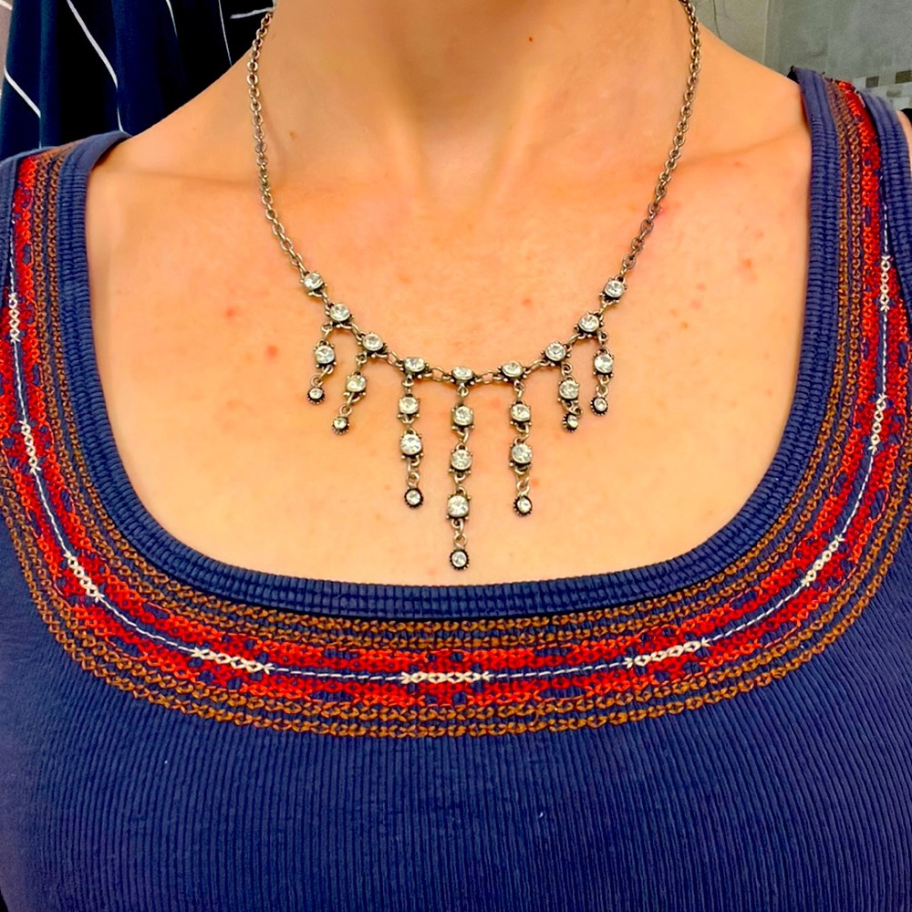 1928 16” Crystal Necklace